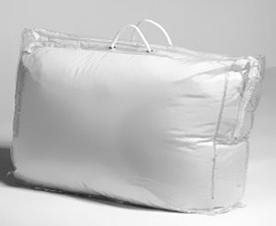 túi đựng chăn màn từ màng nhựa PVC trong suốt